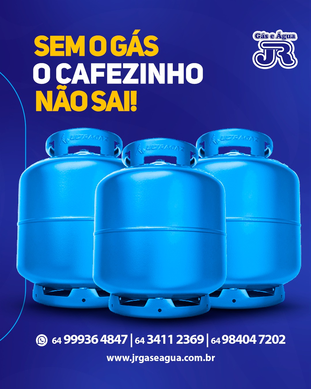 SEM O GÁS O CAFEZINHO NÃO SAI